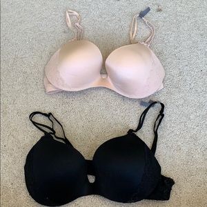 two NEW aerie “Jennifer” bras